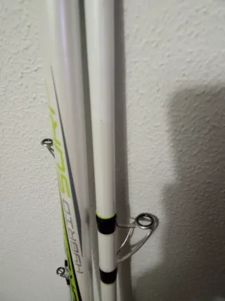 Funda Cinnetic y caña surfcasting