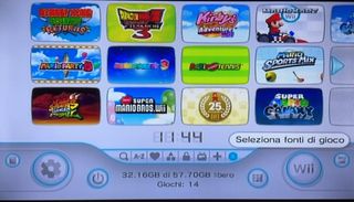 Nintendo Wii Mini Rossa Modificata