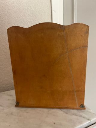 Supporto per Bicchieri in Legno Stile Rustico