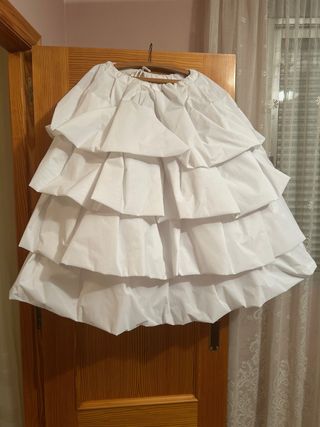 Enaguas de fallera / Cancán blanco