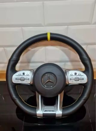 Embellecedor Volante Mercedes Cromado AMG