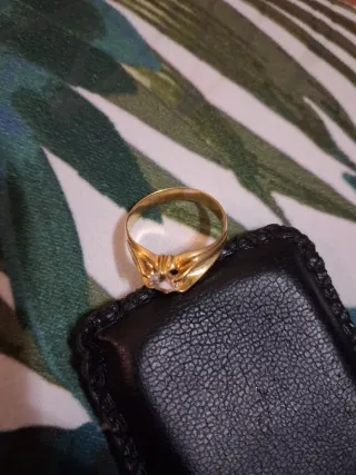 Anillo Solitario Oro 18k 0.750