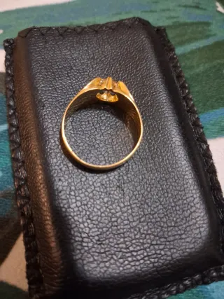 Anillo Solitario Oro 18k 0.750