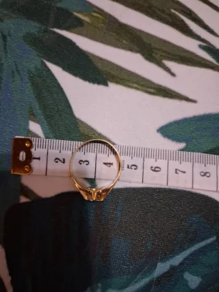 Anillo Solitario Oro 18k 0.750