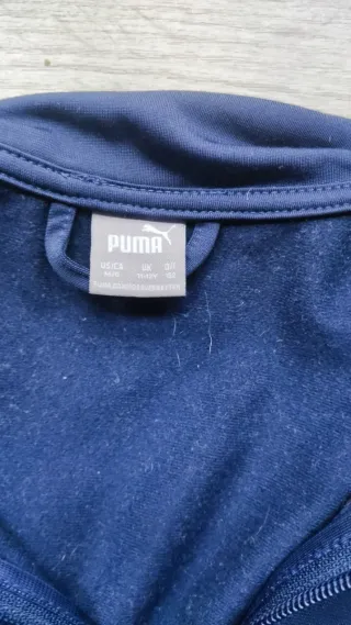 Chándal Puma niño azul y negro