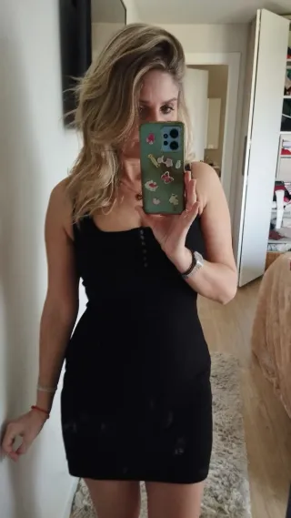 Vestido Negro Sezane