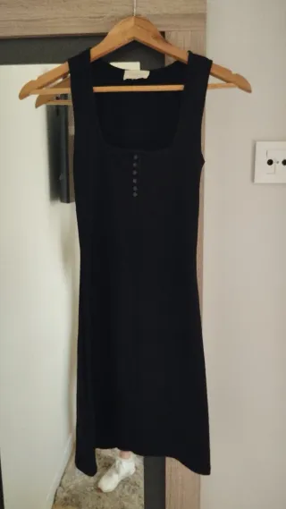 Vestido Negro Sezane