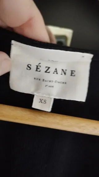 Vestido Negro Sezane