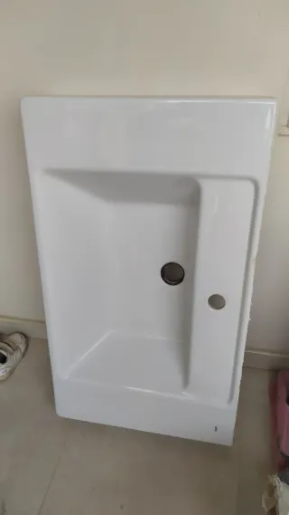 Mampara, Plato  de ducha y Lavabo