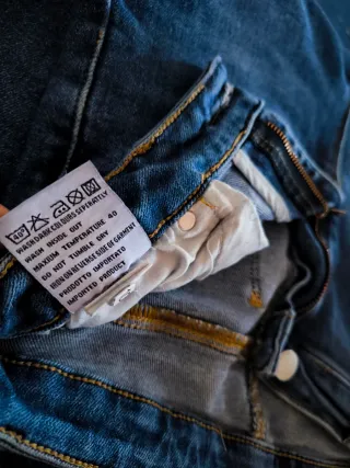 Jeans strappati donna skinny fit blu chiaro,cotone