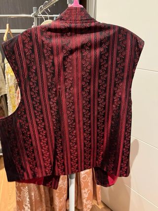 chaleco indumentaria fallera de hombre