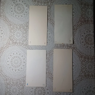 4 postales grandes años 60 Ferrandiz 26x12 cm