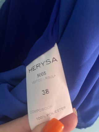 Vestido largo invitada NUEVO azul de HERYSA