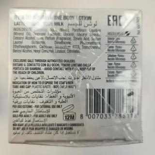 Byblos Latte Corpo Aquamarine 400ml