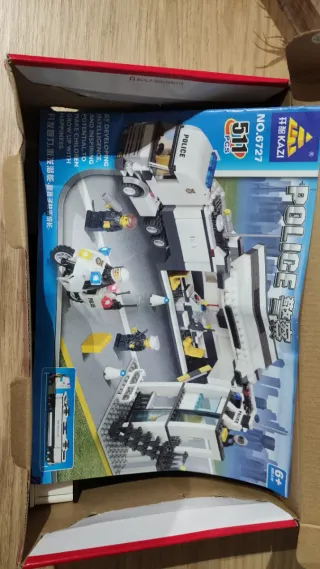 Set Camión Policía KAZI 6727 511 Piezas