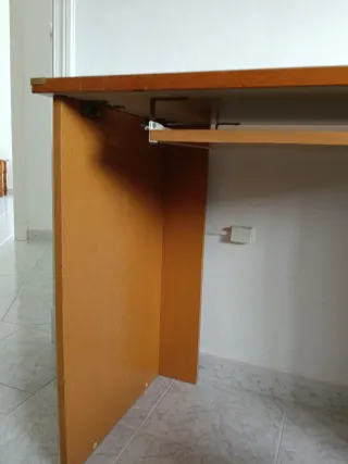 Escritorio, Estantería Pared y Módulo Cajones