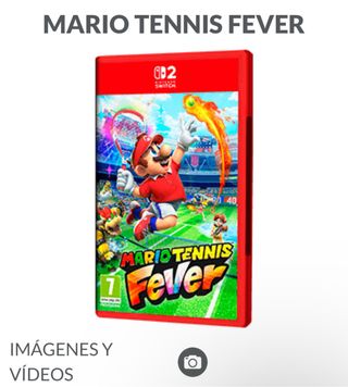 Mario Tennis Fever Nintendo Switch