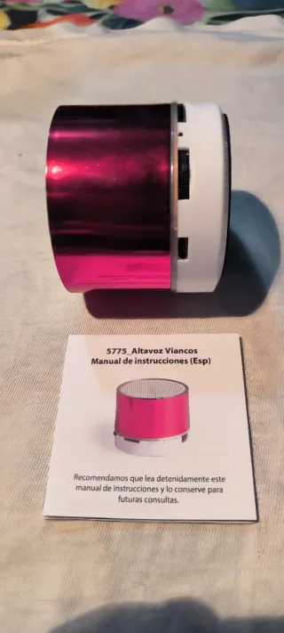 Altavoz Viancos 5775 Bluetooth Rojo