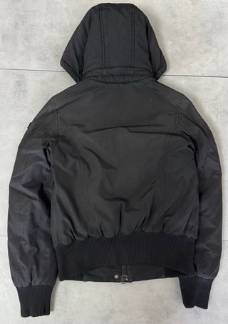 Woolrich Bomber Black & Grey XS - Hooded Winter Ja