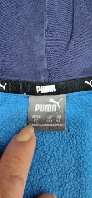 Sudadera Puma Kids 2Y Azul Marino
