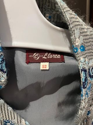 Chaleco Fallero L'LLorca Talla 52