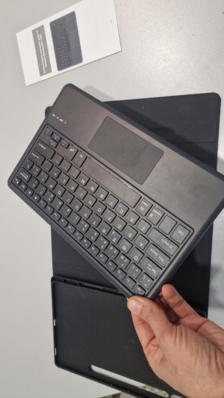 Funda y Teclado para Samsung Tablet S9 FE