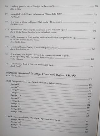 Alfonso X. Música. Arpa. Órgano
