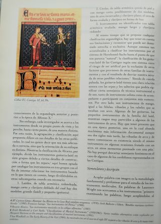 Alfonso X. Música. Arpa. Órgano