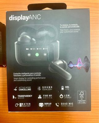 Energy Sistem Display ANC Auriculares Bluetooth