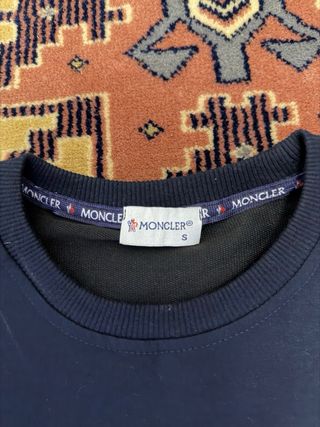 Felpa Moncler Blu Taglia XS/S