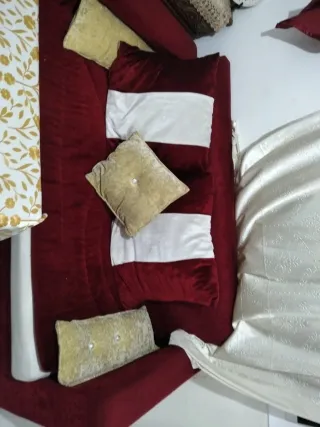 Salón Marroquí Rojo y Dorado