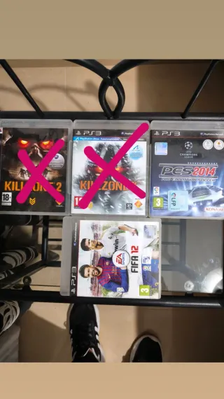 Consola PS3 Sony Negra + 2 Mandos + 15 Juegos