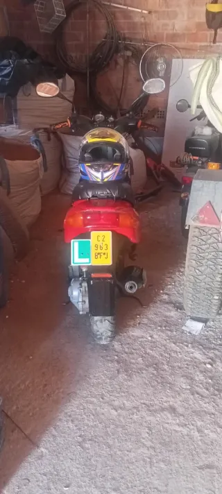 Malaguti Stalker Roja y Negra