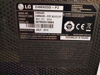 Monitor TV LG 24MN33D - PZ (Negro)