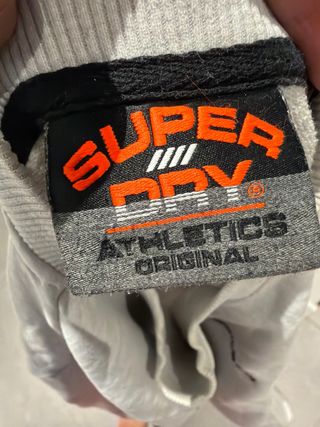 Jersey Superdry Talla S Gris