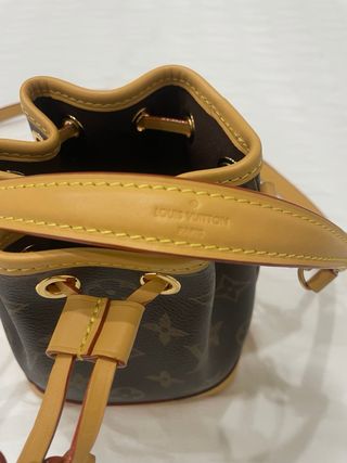 Bolso Louis Vuitton Noe Nano Marrón