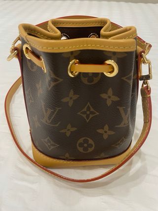 Bolso Louis Vuitton Noe Nano Marrón