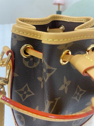 Bolso Louis Vuitton Noe Nano Marrón