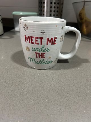 Taza Mickey y Minnie Navidad