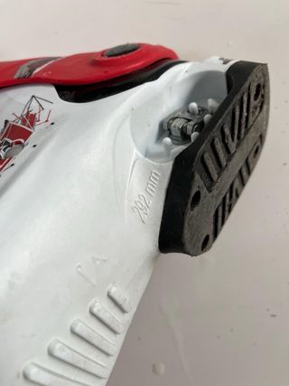 Botas de esquí Roces rojas y blancas