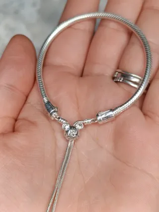 Pulsera Pandora Disney Plata925 Ajustable