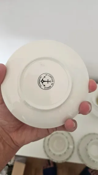 Juego de café La Cartuja porcelana