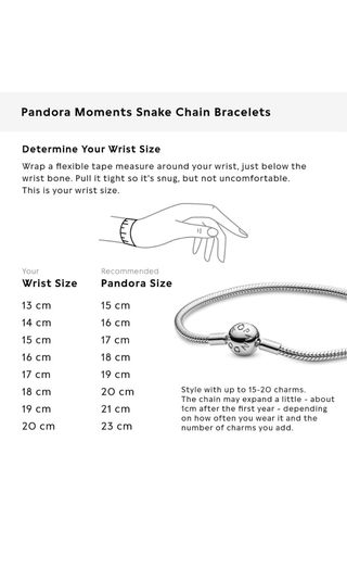 Pulsera Pandora Plata de Ley | Cadena Serpiente