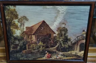 Pintura El Molino de Agua