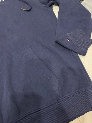 Felpa Tommy Jeans Blu Navy Taglia S