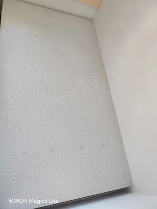 Base tapizada y Colchón conjunto