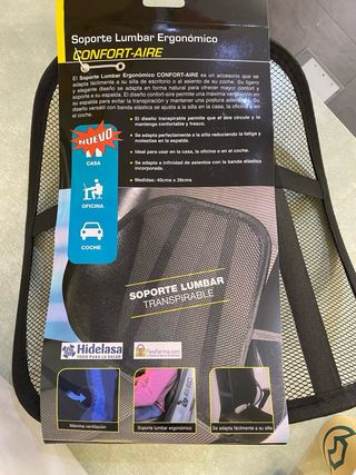 Soporte Lumbar Ergonómico Transpirable