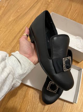 Zapatos negros fallero indumentaria fallera