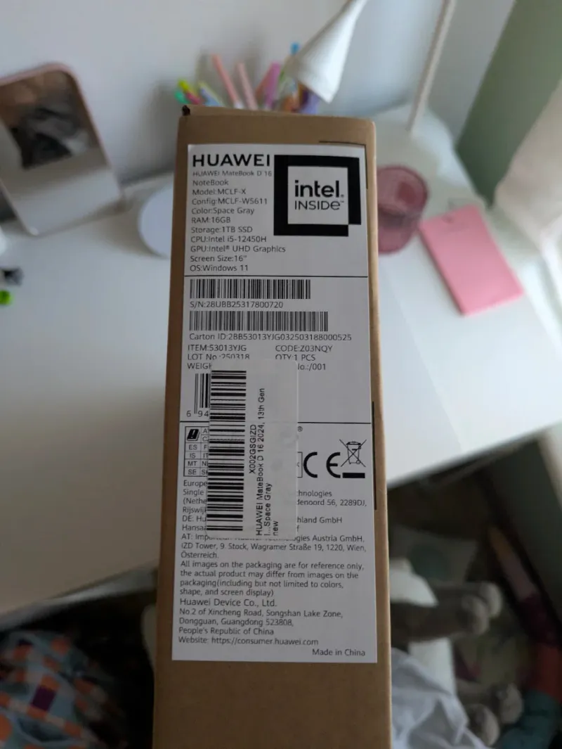 Huawei MateBook D16 a estrenar afbeelding 2