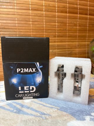 P2MAX LED Faros Coche Ultra Bright